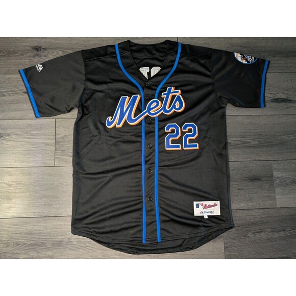 Other - Juan Soto #22 New York Mets Black Patch  Alternate Jersey Men's Large